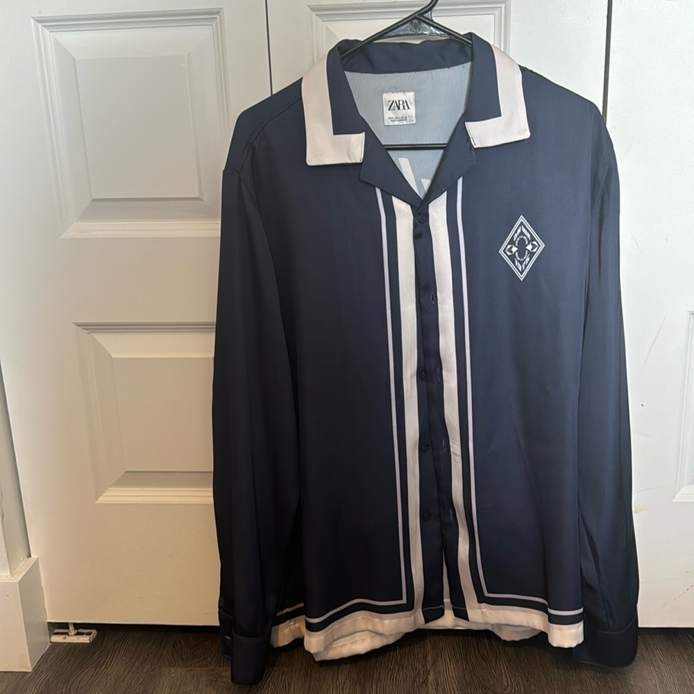 Men zara long shirt